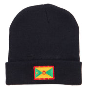 Greada Flag Embroidered Long Beanie