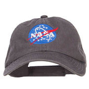 NASA Insignia Embroidered Garment Washed Cap