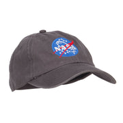 NASA Insignia Embroidered Garment Washed Cap