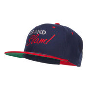 Grand Slam Embroidered Snapback Cap