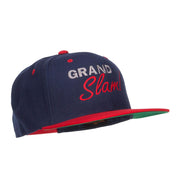 Grand Slam Embroidered Snapback Cap