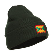 Greada Flag Embroidered Long Beanie