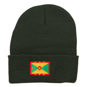 Greada Flag Embroidered Long Beanie