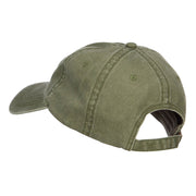 God Bless Our Troops Embroidered Washed Cap