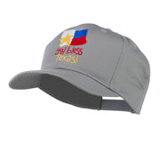 God Bless Texas Embroidered Cap