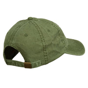 Guppy Fish Embroidered Washed Cap