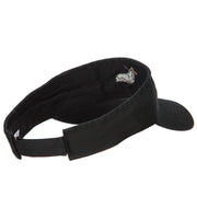 German Shepherd Embroidered Pro Style Cotton Washed Visor