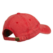 Guppy Fish Embroidered Washed Cap