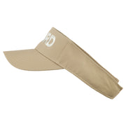 Guard Embroidered Cotton Twill Sun Visor