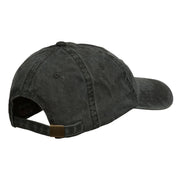 Guppy Fish Embroidered Washed Cap