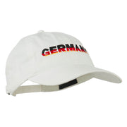 Germany Embroidered Washed Pigment Dyed Cap