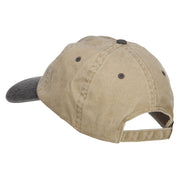 Hiking Shoe Patched Two Tone Washed Cap