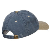 Hiking Shoe Patched Two Tone Washed Cap