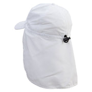 Cute Koala Sign Embroidered Flap Hats - White OSFM