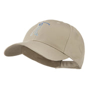 Male Golfer Outline Embroidered Cap