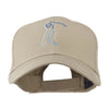 Male Golfer Outline Embroidered Cap