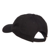 Golfing Veteran Embroidered Washed Cap