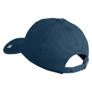 9 AF Ninth Air Force Veteran Embroidered Washed Solid Pigment Dyed Cotton Twill Brass Buckle Cap - Navy OSFM