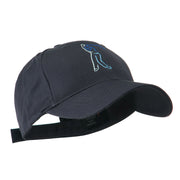 Male Golfer Outline Embroidered Cap