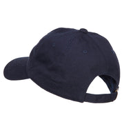 Golfing Veteran Embroidered Washed Cap