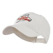 Goofy Ghost Happy Halloween Embroidered Cap