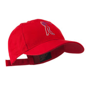 Male Golfer Outline Embroidered Cap