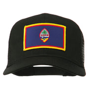 Guam Flag Patched Mesh Cap