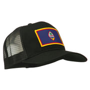 Guam Flag Patched Mesh Cap