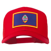 Guam Flag Patched Mesh Cap