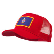 Guam Flag Patched Mesh Cap