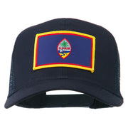 Guam Flag Patched Mesh Cap