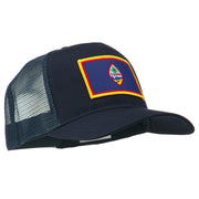 Guam Flag Patched Mesh Cap