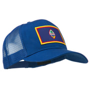 Guam Flag Patched Mesh Cap