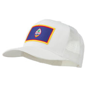 Guam Flag Patched Mesh Cap