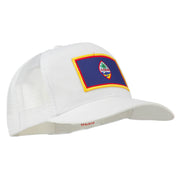 Guam Flag Patched Mesh Cap