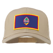 Guam Flag Patched Mesh Cap