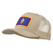 Guam Flag Patched Mesh Cap