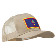 Guam Flag Patched Mesh Cap