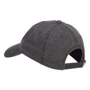 Anchor Logo Embroidered Washed Cap