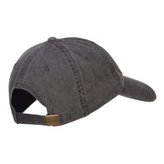 Anchor Logo Embroidered Washed Cap