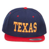 Texas Embroidered Two Tone Snapback Cap