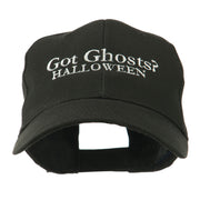 Got Ghosts Halloween Embroidered Cap