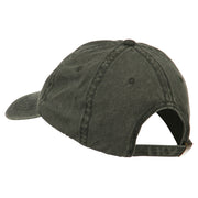 Golf Flag on the Green Embroidered Washed Cap