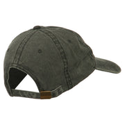 Golf Flag on the Green Embroidered Washed Cap