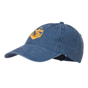 Anchor Logo Embroidered Washed Cap