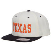 Texas Embroidered Two Tone Snapback Cap