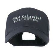 Got Ghosts Halloween Embroidered Cap