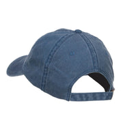 Georgia State Map Embroidered Washed Cap