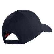 MVP Letters Embroidered 6 Panel Baseball Cap - Navy OSFM