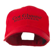 Got Ghosts Halloween Embroidered Cap